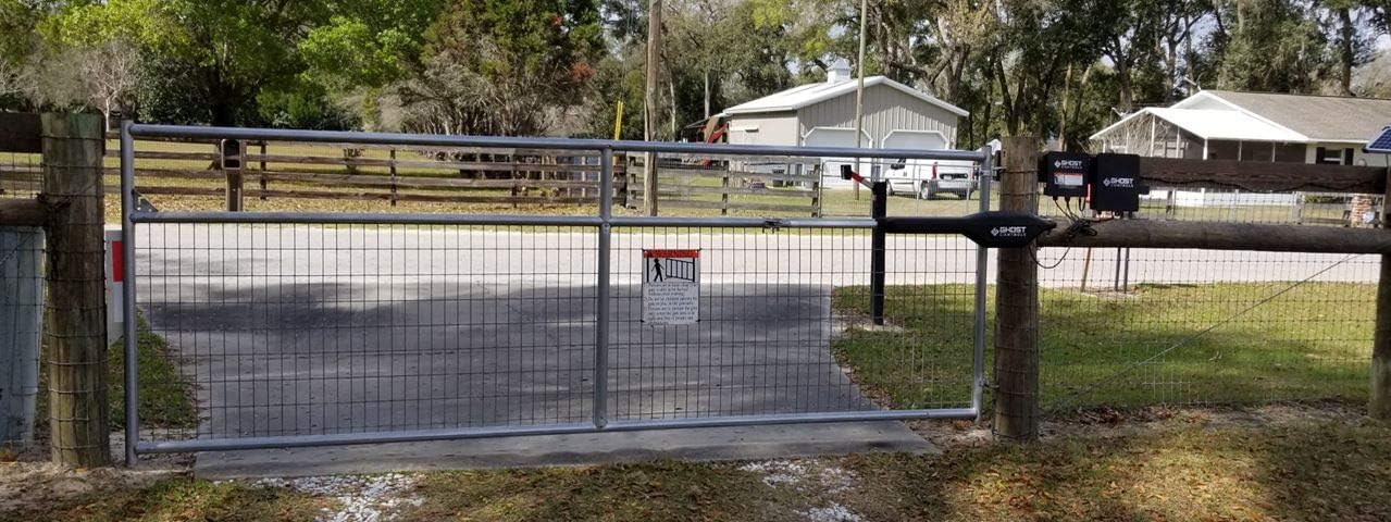 GC GHOST CONTROLS TSS1XP Heavy-Duty Solar Single Automatic Gate Opener Kit for Swing Gates Up to 20 Feet (ft.) - Image 18