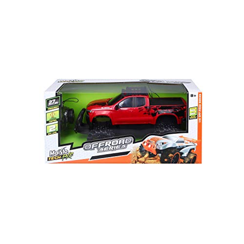 Maisto Tech R/C 1:16 Scale 2.4 GHz Off Road 2019 Chevrolet Silverado, Red - Image 9