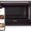 Tovala Gen 2 Smart Steam Large Countertop WiFi Oven | 5 Mode Programmable Oven and Smartphone Controlled | Toast, Steam, Bake, Broil and Reheat | Black & Stainless Steel Convection and Toaster Oven