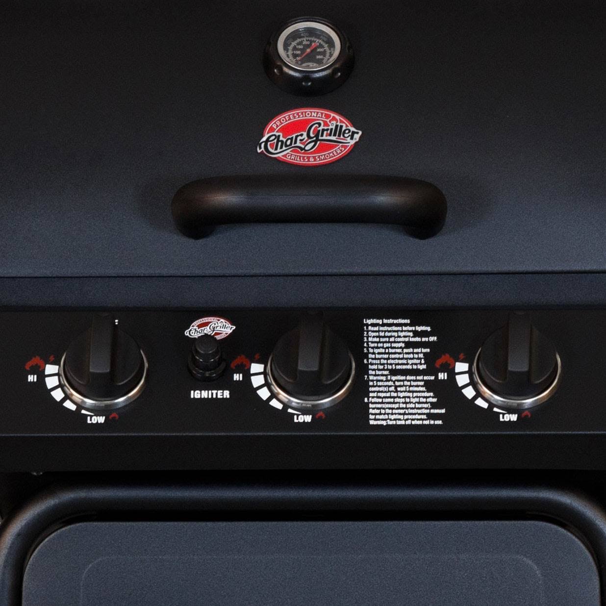 Char-griller Grillin Pro GAS Grill - Image 4