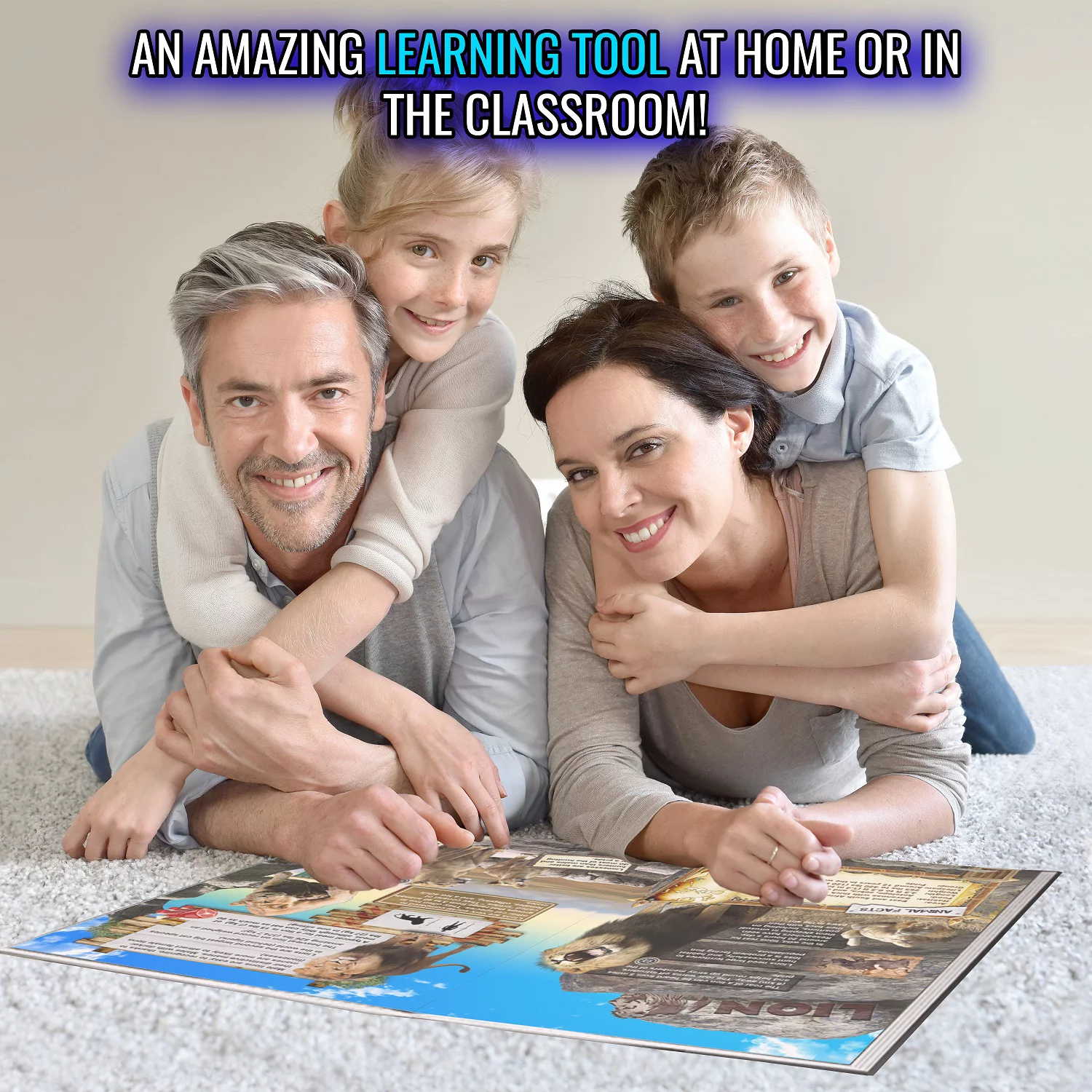 STEM Interactive Smart Books Collection With 4D Educational App – Dinosaurs, Planets, Sea Life, Bugs, Safari Animals - Image 4