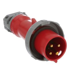 IEC Pin and Sleeve Plug, Hubbell WIRING Device-Kellems, HBL430P7W
