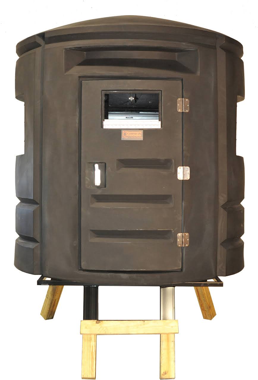Sportsmans Condo SC5 | Solid Deer Hunting Blind with Sliding Windows | Loaded | 6.5′ x 6′