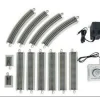 Bachmann 44547 Nickel Silver E-Z Track Reversing System, HO