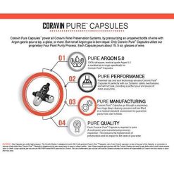 Alternative view of Coravin Argon Wine Saving Capsules 24 Pack