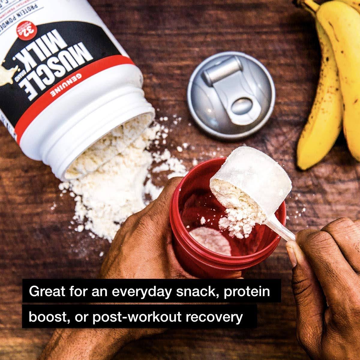 Muscle Milk Genuine Protein Powder, Vanilla Creme – 4.94 lb - Image 9
