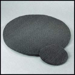 STONE-GLO Steel Wool Floor Polishing Pad – Unsurpassed Durability & Versatility, Steel Wool Pads – Boost Your Cleaning Productivity 17 & 19 Grades 000, 00, 0, 1, 2, 3 (Grade 1, 19 Inches 12pcs)