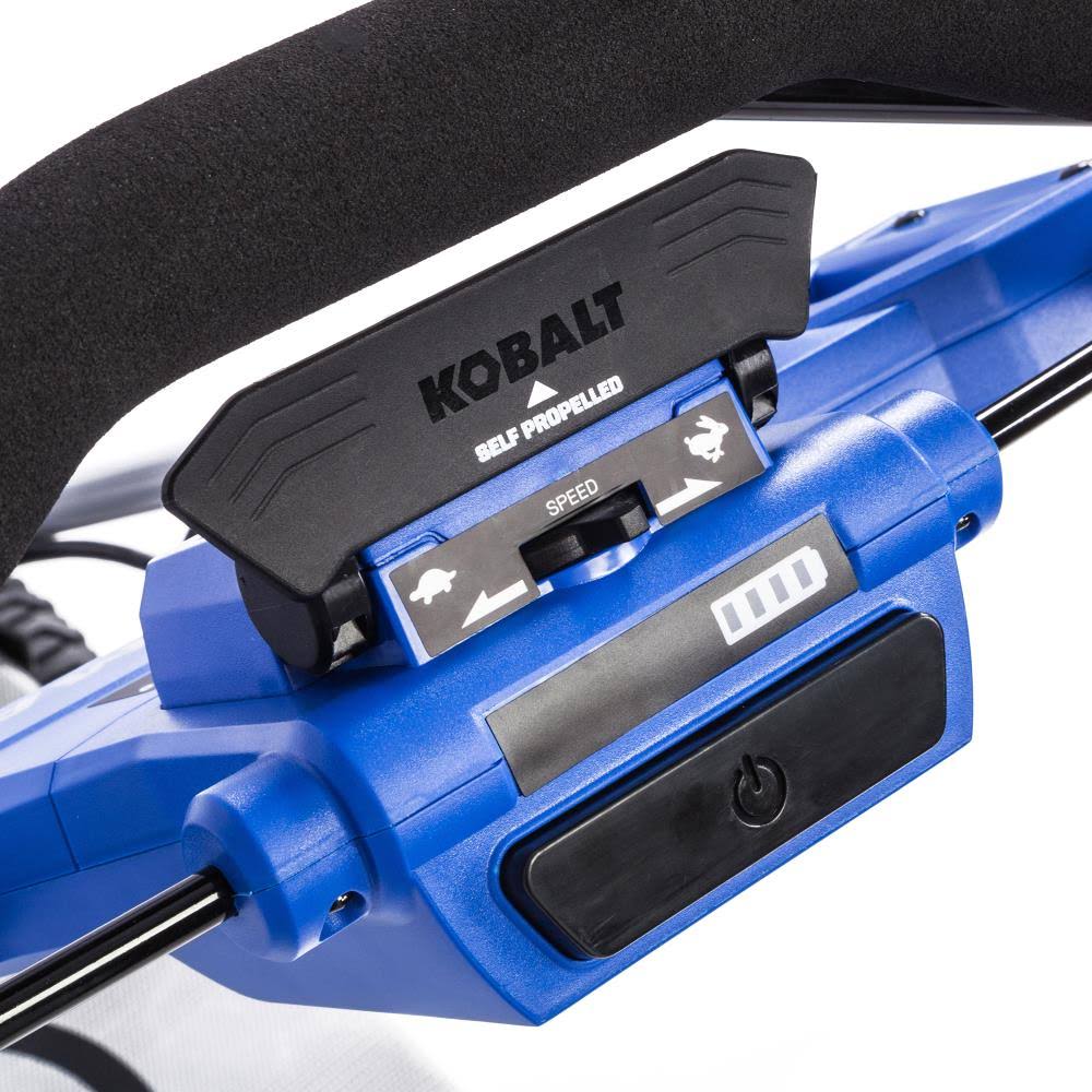 Kobalt 80-Volt Max Brushless Lithium Ion Self-Propelled 21-in Cordless Electric Lawn Mower KMP 6080-06 - Image 3