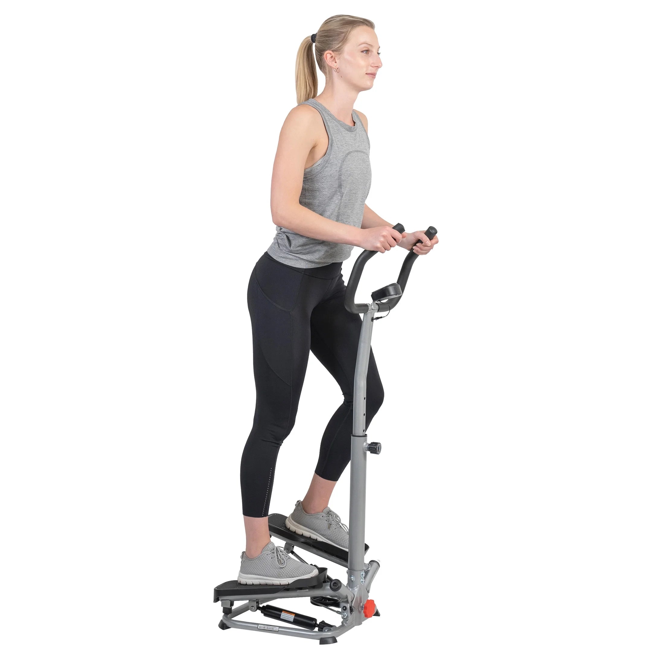 Sunny Health & Fitness Twist Stair Stepper Machine with Handlebar ?C SF-S020027