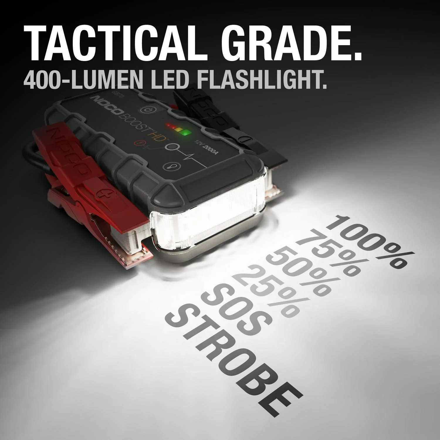 2025 NOCO Boost HD GB70 2000A 12V UltraSafe Portable Lithium Jump Starter - Image 3