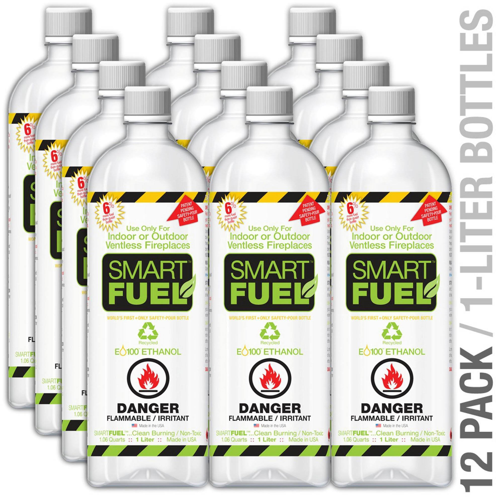 Smart Fuel Bio-Ethanol Fuel 12-Pack