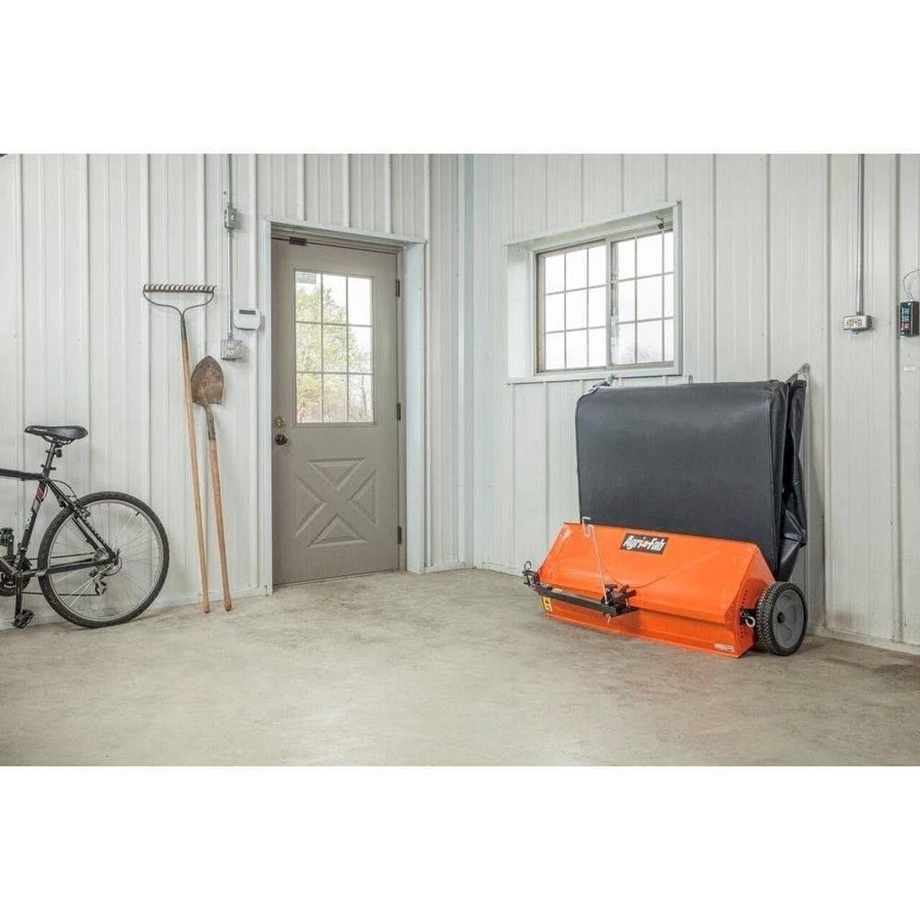 Agri-Fab 45-0492 Tow-Behind Lawn Sweeper, 44-in. 2024 Best Sellers - Image 2