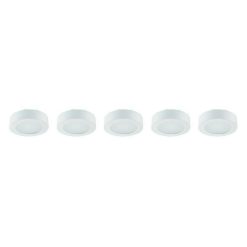 Commercial Electric 5-Light LED White AC Puck Light Kit