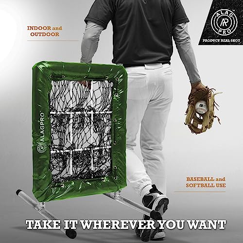 ALAGPRO? The Original 9 Hole Pitching Net with Strike Zone Pocket | Pitching Target for Baseball & Softball Pitchers - Image 37