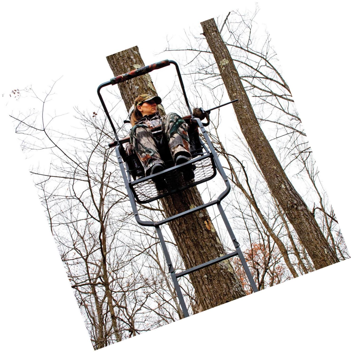 River&s Edge Relax Wide 17& Ladder Stand - Image 4