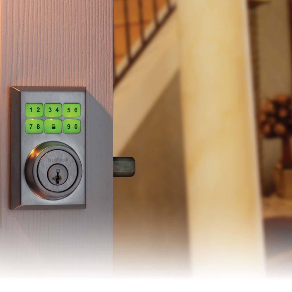 Kwikset 99090-022 SmartCode Electronic Deadbolt Featuring SmartKey, Polished Chrome - Image 5