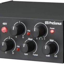 Alternative view of PreSonus AudioBox 96 Audio Interface (May Vary Blue or Black) Full Studio Bundle with Studio One Artist Software Pack with Eris 4.5 BT Pair Studio Bluetooth Monitors and 1/4?? Instrument Cable