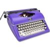 Royal 79119q Classic Manual Typewriter (Purple)