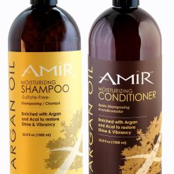 Amir Argan Oil Sulfate Free 33.8-ounce Shampoo and Argan Oil 33.8-ounce Conditioner Set