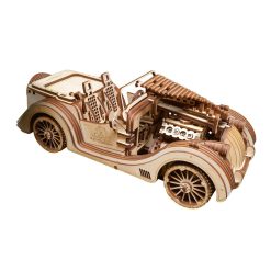 Alternative view of UGears Mechanical Models Roadster VM-01 3-D Wooden Puzzle