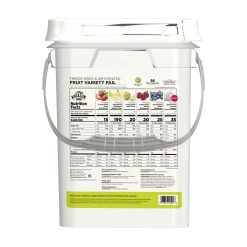 Alternative view of Augason Farms Freeze Dried and Dehydrated Fruit Variety Pail?? 86 Servings?? Emergency Food
