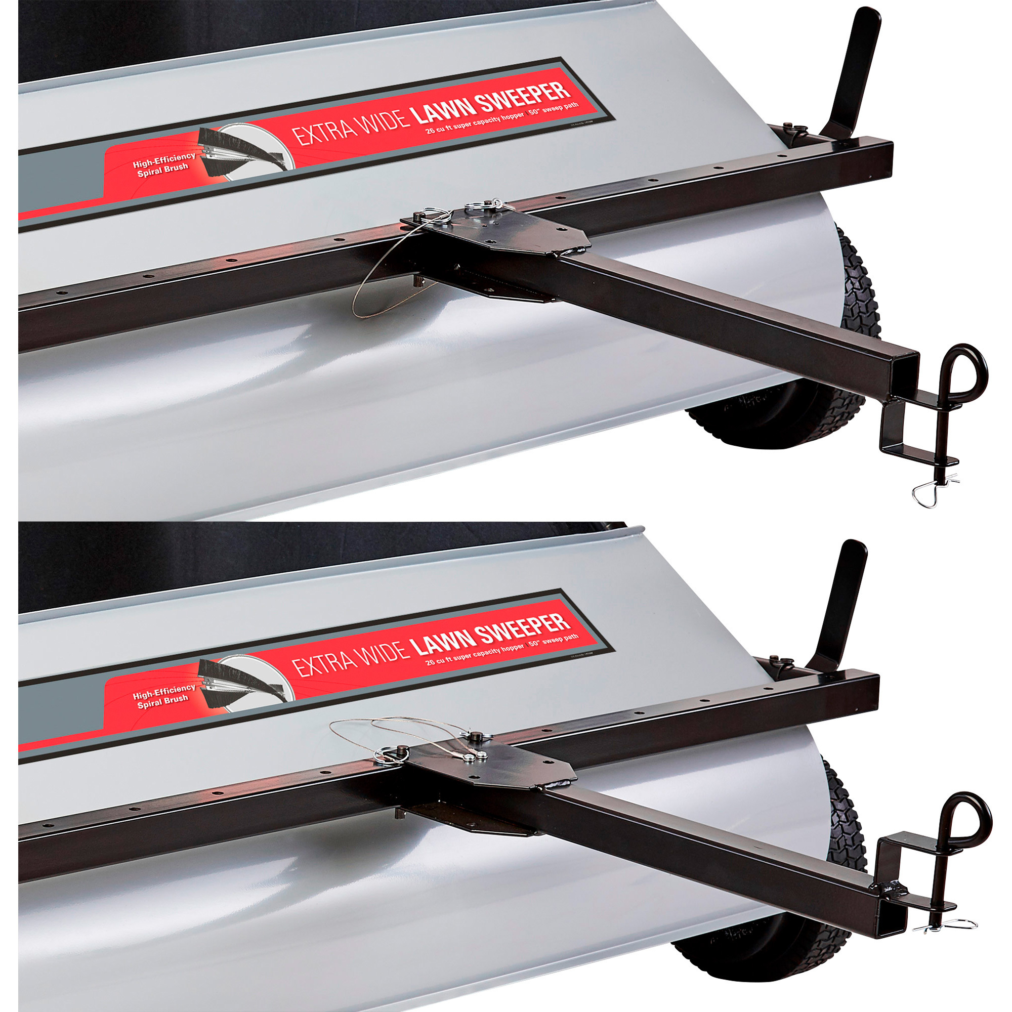 Lawn Sweepers Ohio Steel Lawn Sweeper, 50in.W, 26 Cu. Ft. - Image 2