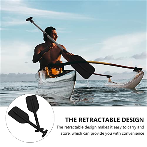 2Pcs Telescopic Kayak Paddle Rafting Boat Paddle Canoe Oars Plastic Aluminum Alloy Boat Oars - Image 21