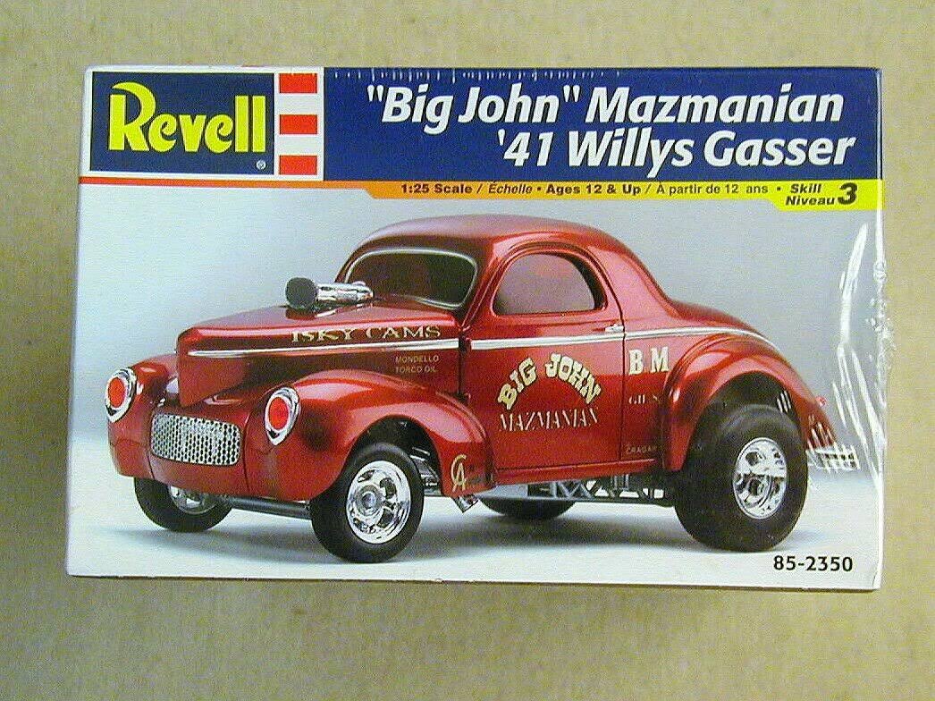 Revell 1941 Willys Gasser Big John Mazmanian Model - Image 5