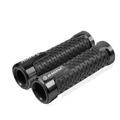Worldmotop Mountain Bike Handlebar Grips Motorcycle Grips 7/8 Handlebar for Ducati Monster 695 696 796 620 400 600/M600 Monster 620/M620,Hand Bar Grips Racing Grip