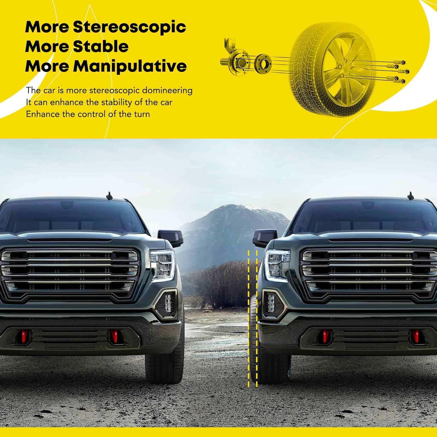 YHTAUTO 5×120 Hub Centric Wheel Spacers 1 Compatible with 1991-2011 BMW 1/3/5/6/7/8/M3/M5/M6/Z3/Z4/Z8 Series Tire Spacers M12x1.5 Studs, 72.56mm Hub Bore 5 Lug 2PCS Black - Image 9