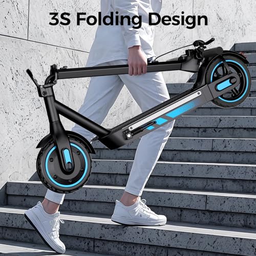 Electric Scooter for Adults, 19/25 Mph Max Speed, 21/25/35 Miles Range,350/500/600W APP Control E-Scooter with 8.5/10 Inflatable tire, Foldable Escooter with App Control, UL 2272 Certified - Image 17