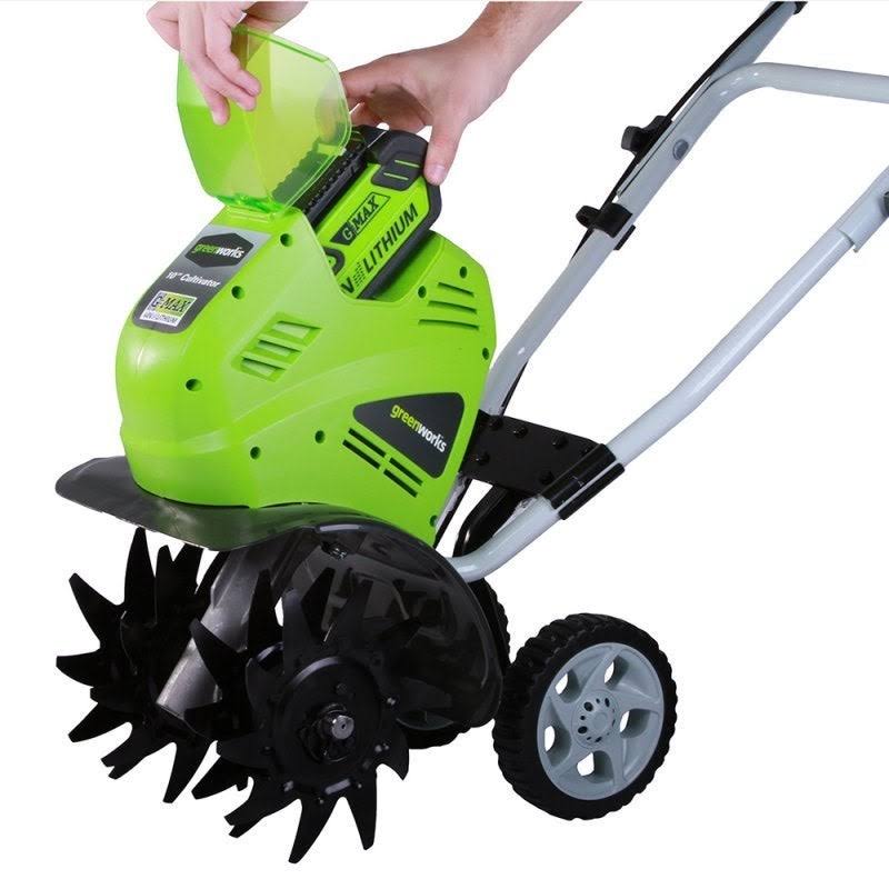 Greenworks G-Max 40V 10 in. Cordless Cultivator, 27062 - Image 7