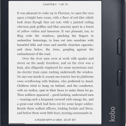 Kobo Libra 2 | eReader | 7 Glare Free Touchscreen | Waterproof | Adjustable Brightness and Color Temperature | Blue Light Reduction | eBooks | WiFi | 32GB of Storage | Carta E Ink Technology | Black