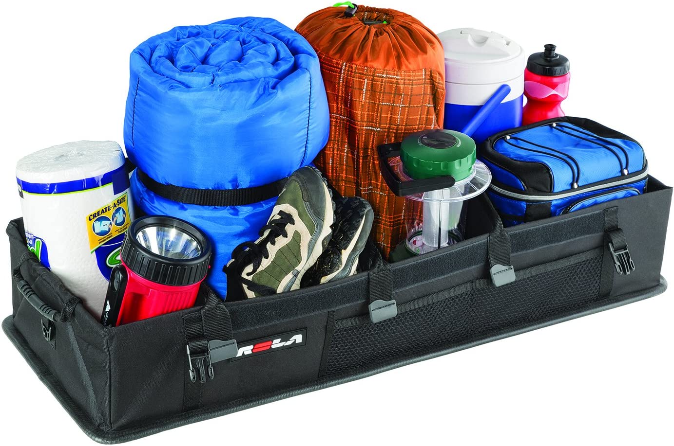 Rola 59001 M.O.V.E. Rigid-Base Trunk Organizer, Customizable Storage, Removable (Black), 38 Interior Organizer - Image 2