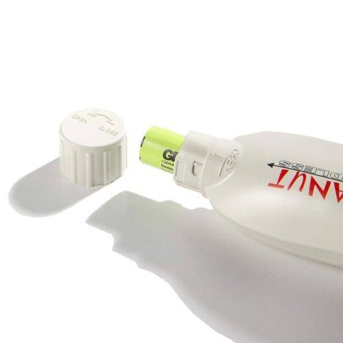 Wahl Professional Peanut Cordless Clipper/Trimmer White Great On-The-Go #8663 - Image 3