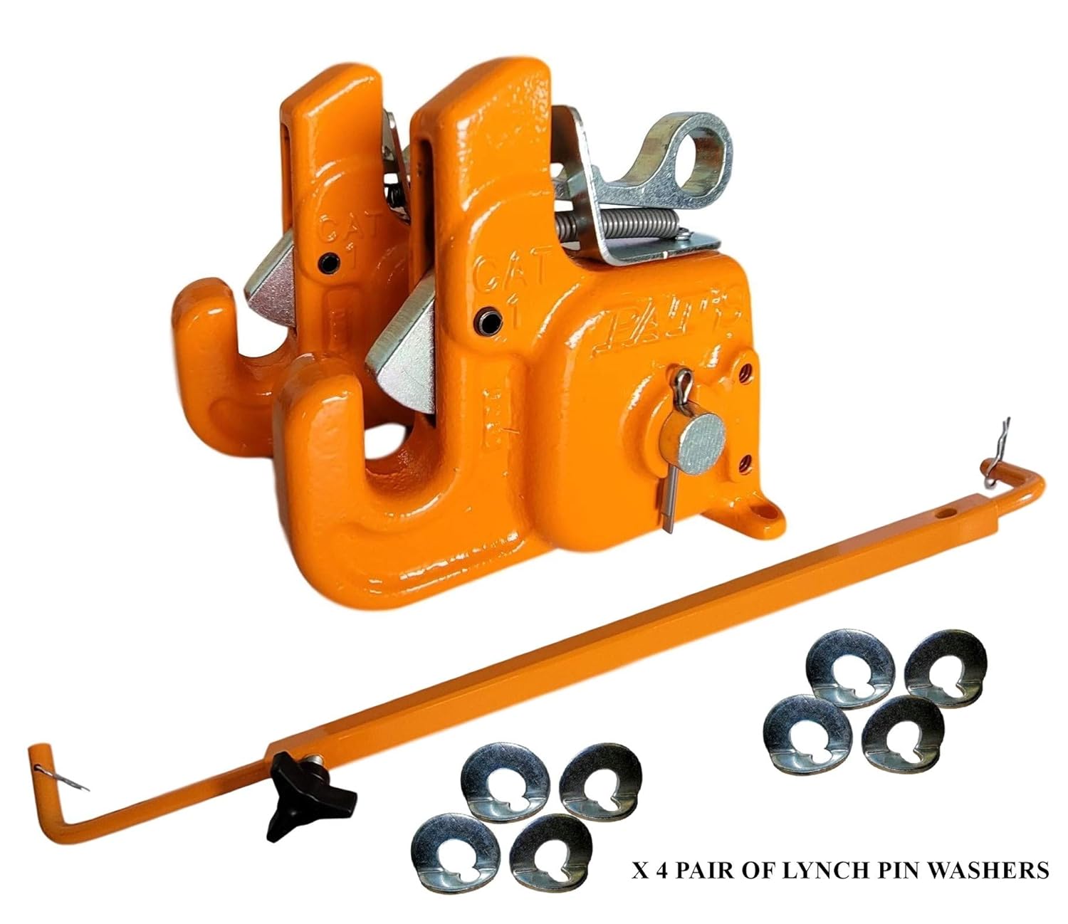 Pat’s Easy Change with Stabilizer Bar – Best Quick Hitch System On The Market ?C Flexible, Durable and Affordable (CAT #1 Green) - Image 7