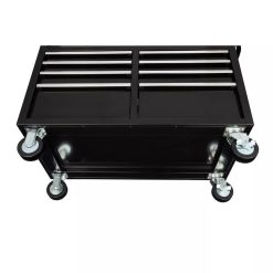 Alternative view of Husky 46 in. W x 24 in. D 9-Drawer Gloss Black Deep Tool Chest Mobile Workbench