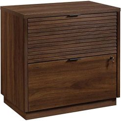 Sauder Englewood 2 Drawer Wooden Lateral File in Spiced Mahogany