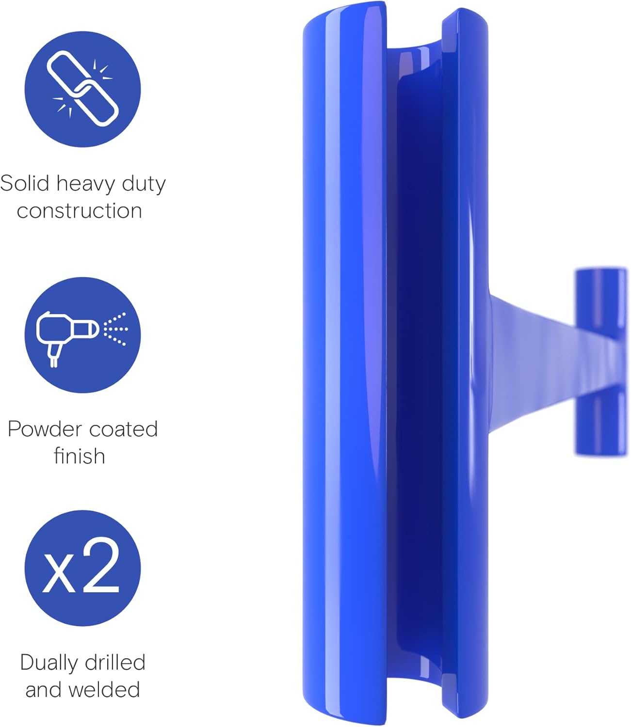 Dual Hinge Bender for Comercial Door Hinges Hinge Knucke 0.134&0.180 Gauge Blue Color Model1002B - Image 2