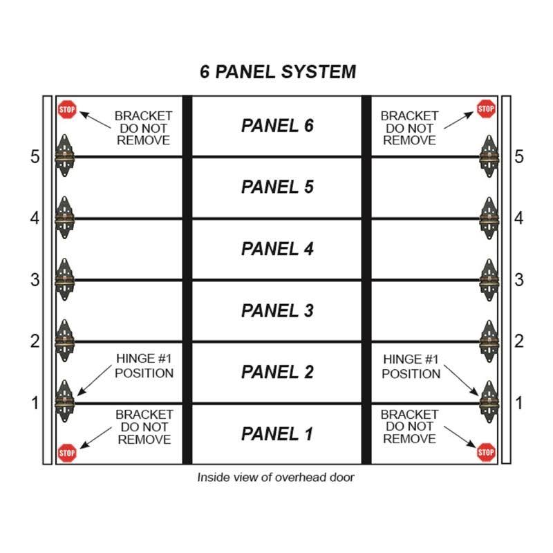 Green Hinge System 5766951 Steel Commercial Garage Door Hinge for 6 - Image 9