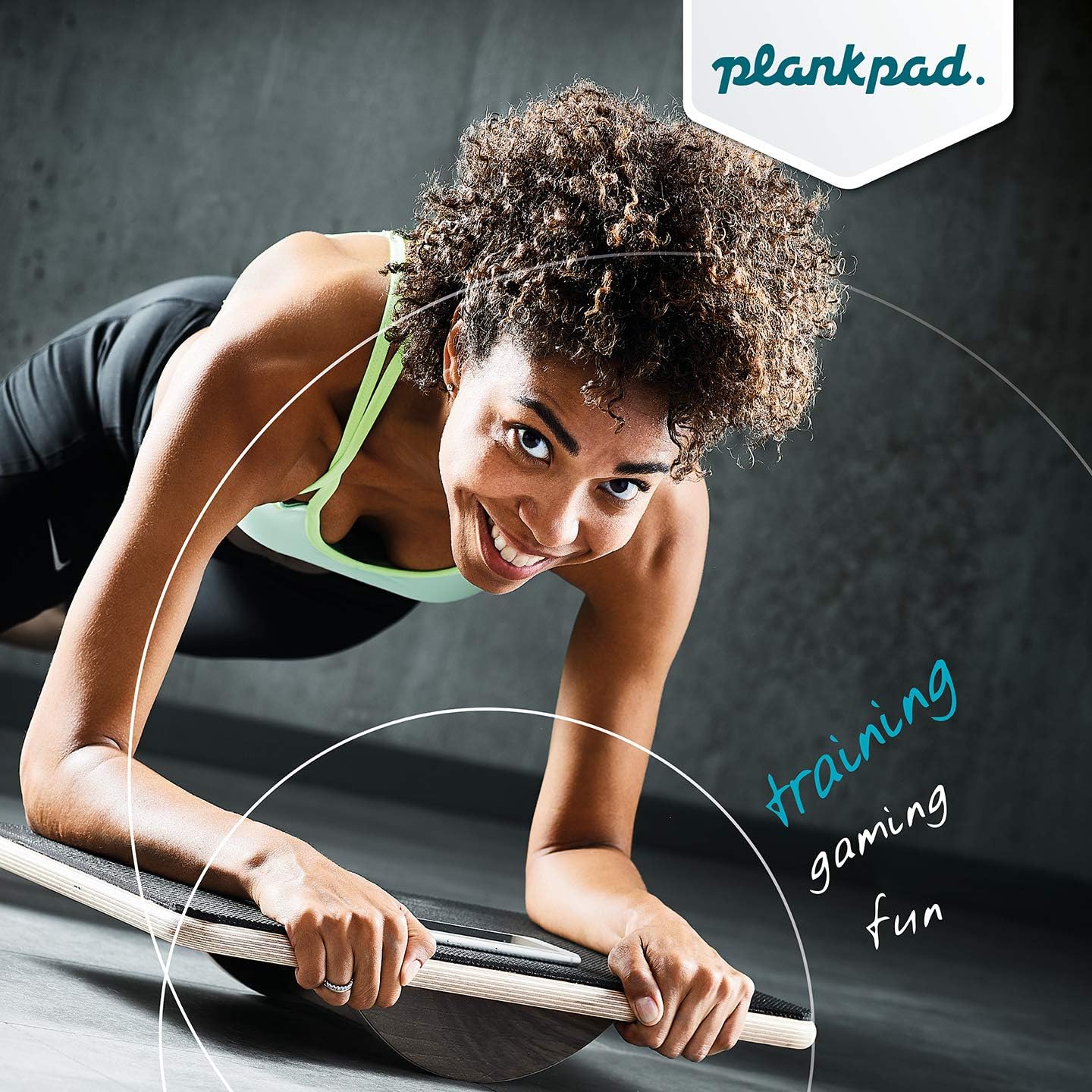 Plankpad PRO – Plank Board Core Trainer & Full Body Fitness while Playing Games & Workouts on iOS/Android App – Balance Board, Exercise Equipment - Image 8