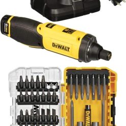 DEWALT 8V MAX Cordless Screwdriver Kit, Gyroscopic, 1 Battery, Electric (DCF682N1), Black
