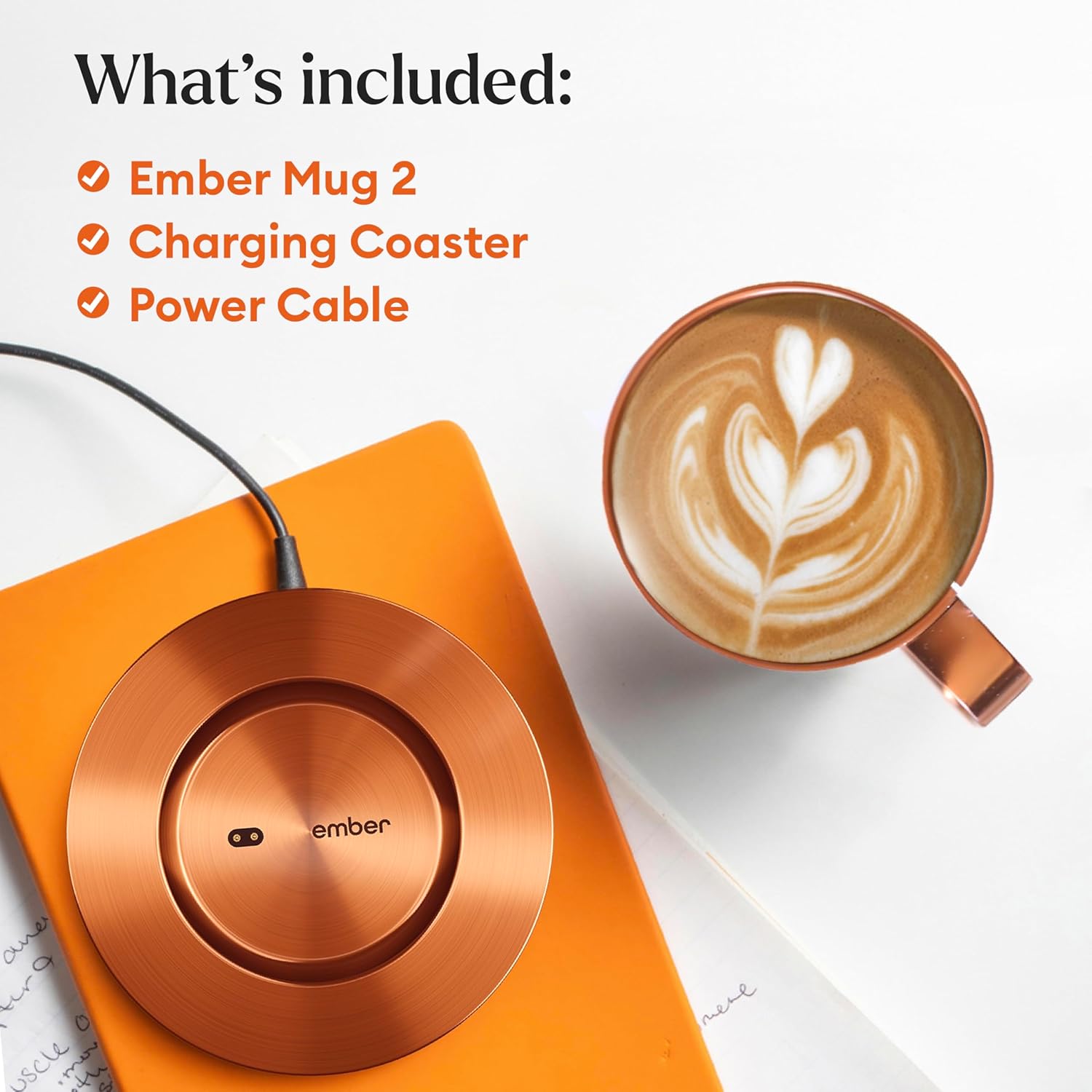 Ember Temperature Control Smart Mug 2, 14 Oz, App-Controlled Heated Coffee Mug with 80 Min Battery Life and Improved Design, White - Image 22