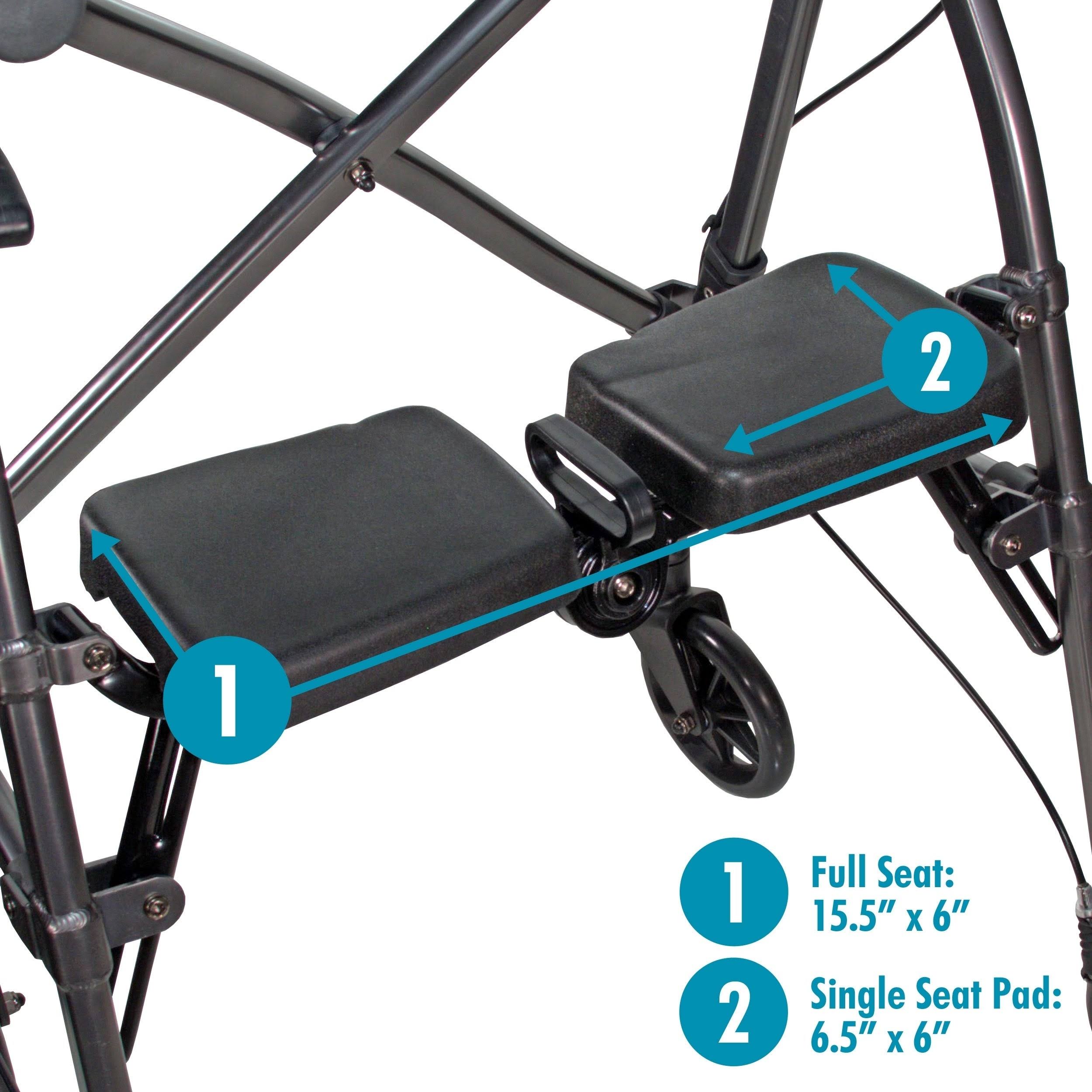 Able Life Space Saver Rollator Cobalt Blue – Each - Image 5