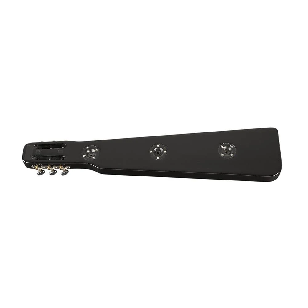 RLS-1 Lap Steel Guitar with Stand and Gig Bag, Metallic Black - Image 2