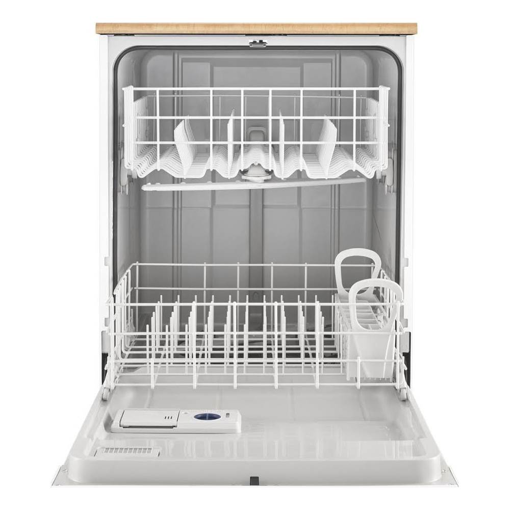 Whirlpool – 24 Front Control Tall Tub Portable Dishwasher – White