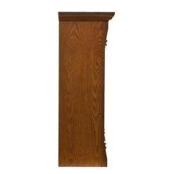 Alternative view of Jamestown 45.5 in. W Electric Fireplace in Salem Antique Oak