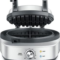 Breville BWM520XL No-Mess Waffle Maker, Brushed Stainless Steel