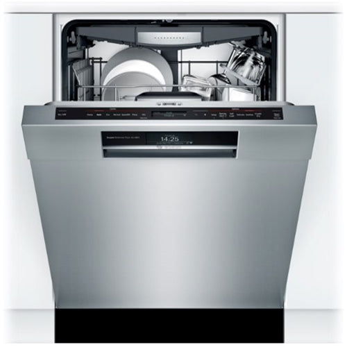 Bosch – 800 Series 24 Top Control Built-In Dishwasher with CrystalDry, Stainless Steel Tub, 3rd Rack, 42 dBa – Stainless steel - Image 3