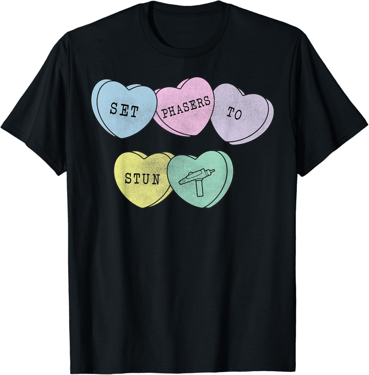 Star Trek Original Series Valentine’s Day Candy T-Shirt T-Shirt